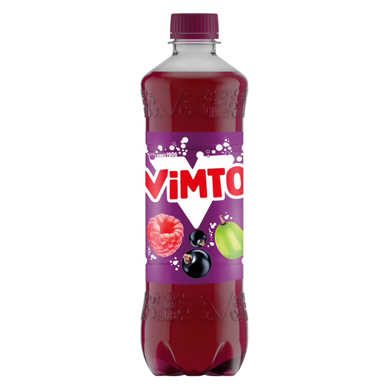 Vimto Original Real Fruit Fizzy Drink, 500ml