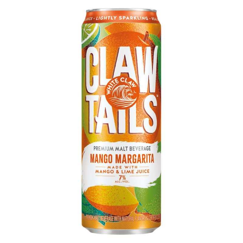 White Claw Clawtails Mango Margarita, lata de 19.2 oz, Alc. 7% Vol.