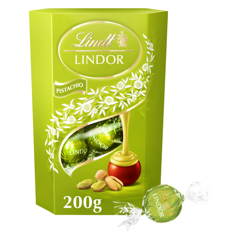 Lindt Lindor Pistachio, 200g