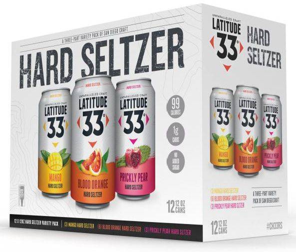 Latitude 33 Hard Seltzer Variety Pack (12PKC 12 OZ)