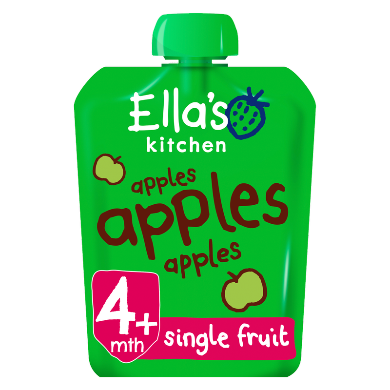 Ella's Kitchen Organic Apples 4m+, 70g
