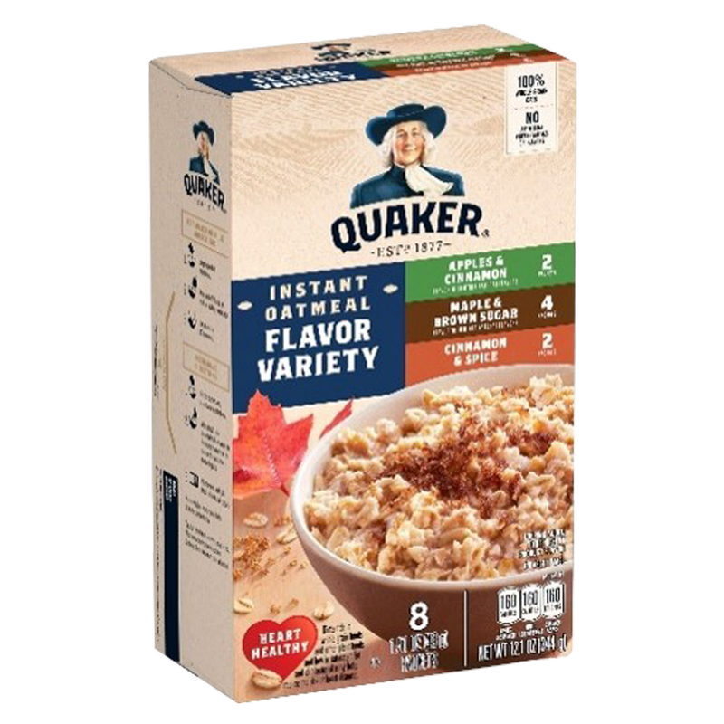 Quaker Instant Oatmeal Variety 8ct