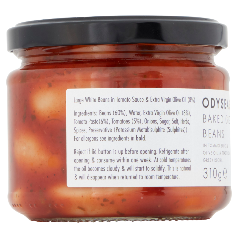 Odysea Baked Gigantes Beans in Tomato Sauce & Olive Oil, 310g