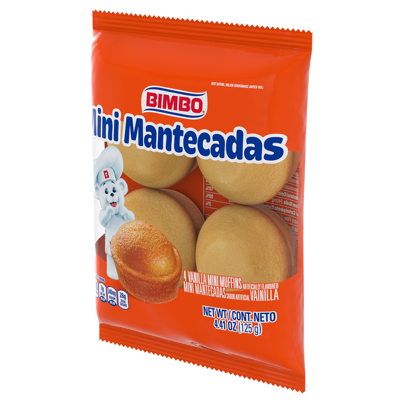 Bimbo Mini Mantecadas Muffins 4ct