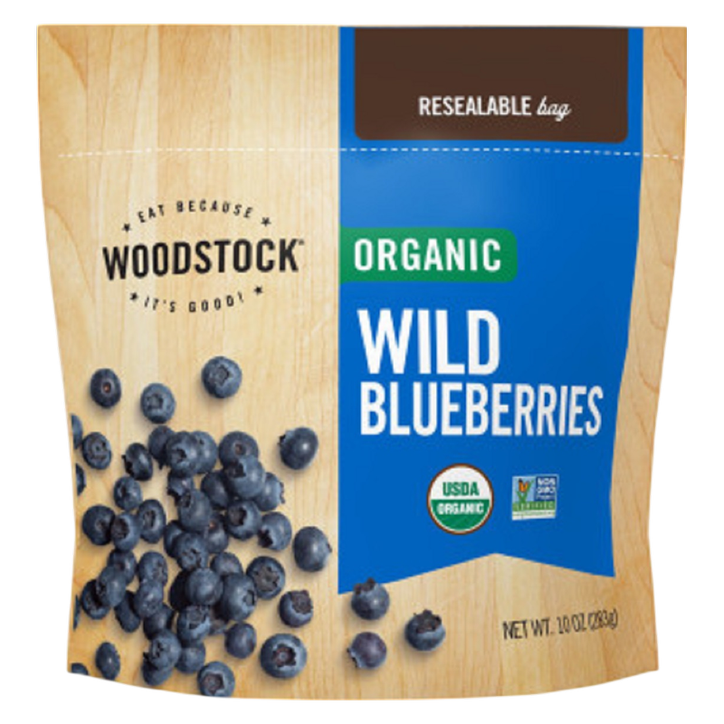 Woodstock Organic Frozen Blueberries 10oz