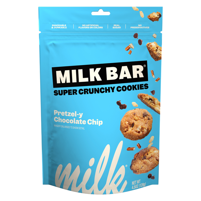 Milk Bar Crunchies Pretzel-y Chocolate Chip Cookies 4.5oz
