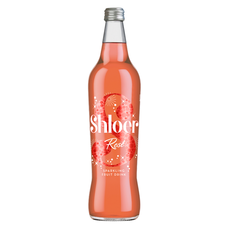 Shloer Rosé Sparkling Fruit Drink, 750ml