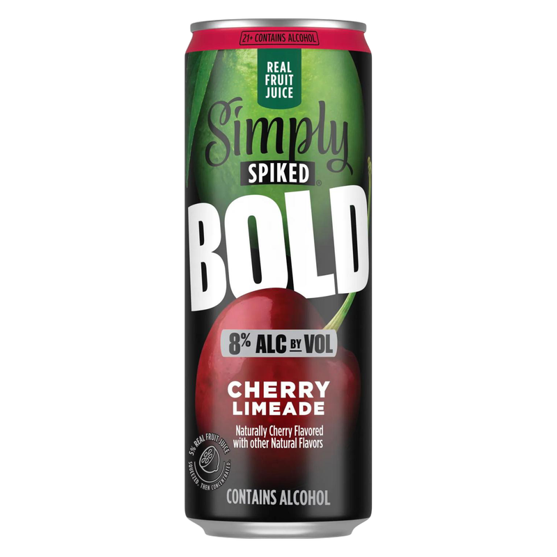 Simply Spiked Bold Spiked Cherry Limeade 24oz Can