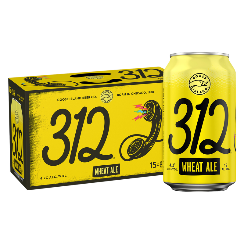 Goose Island 312 Urban Wheat Ale 15pk 12oz Can 4.2% ABV