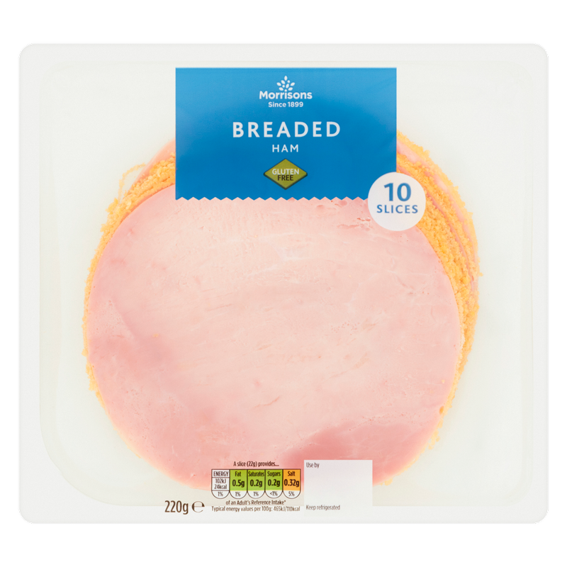 Morrisons Breaded Ham, 220g