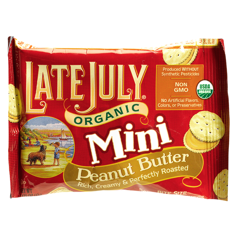 Late July Mini Peanut Butter Crackers 1.13oz