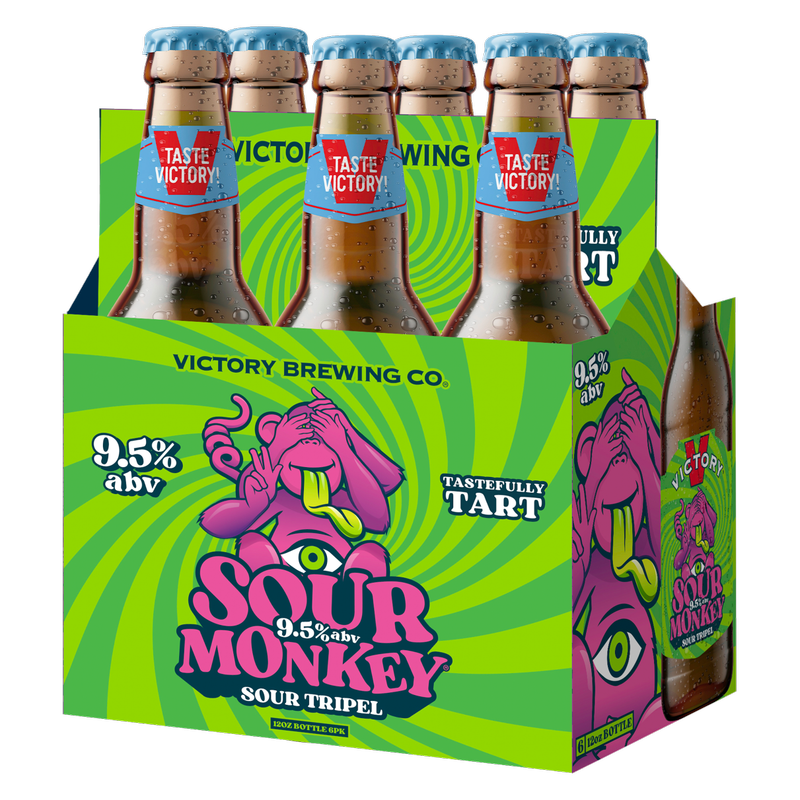 Victory Sour Monkey 6pk 12oz Btl 9.5% ABV