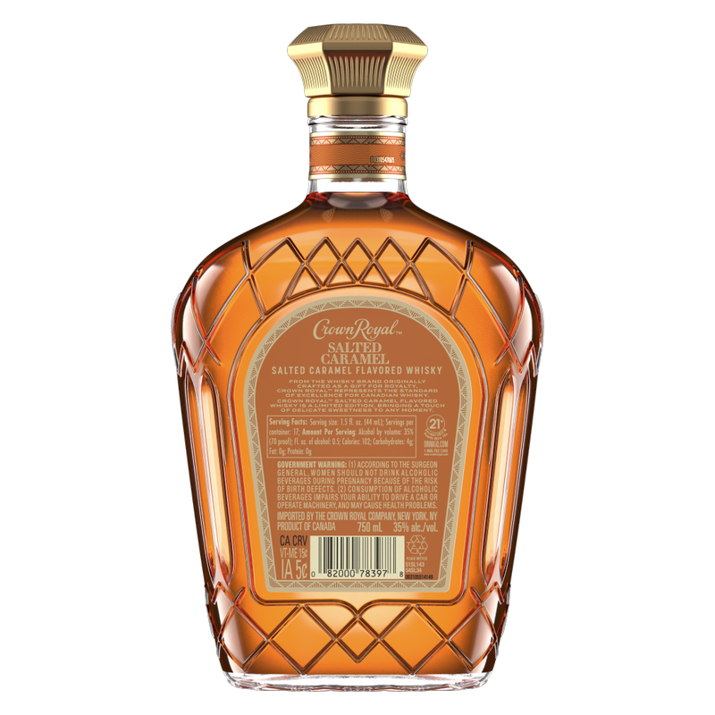 Crown  クラウンローヤルウィスキー Salted Caramel Crown Royal Salted Caramel Canadian Whisky 750ml (70 Proof