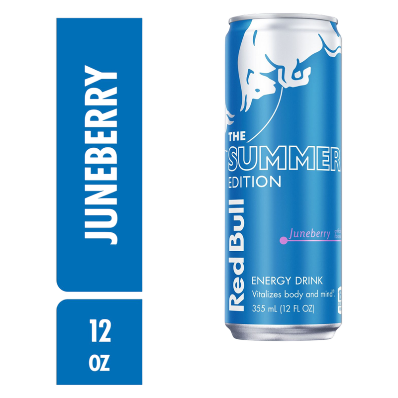 Red Bull Sea Blue Edition Energy Drink 12oz Can