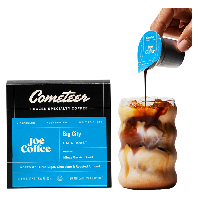 Cometeer Coffee & Dark Roast Joe Coffee Machine-Free Capsules Counter Culture 4ct