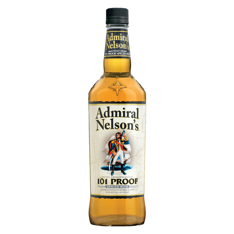 Admiral Nelson Spiced Rum 750ml (101 proof)