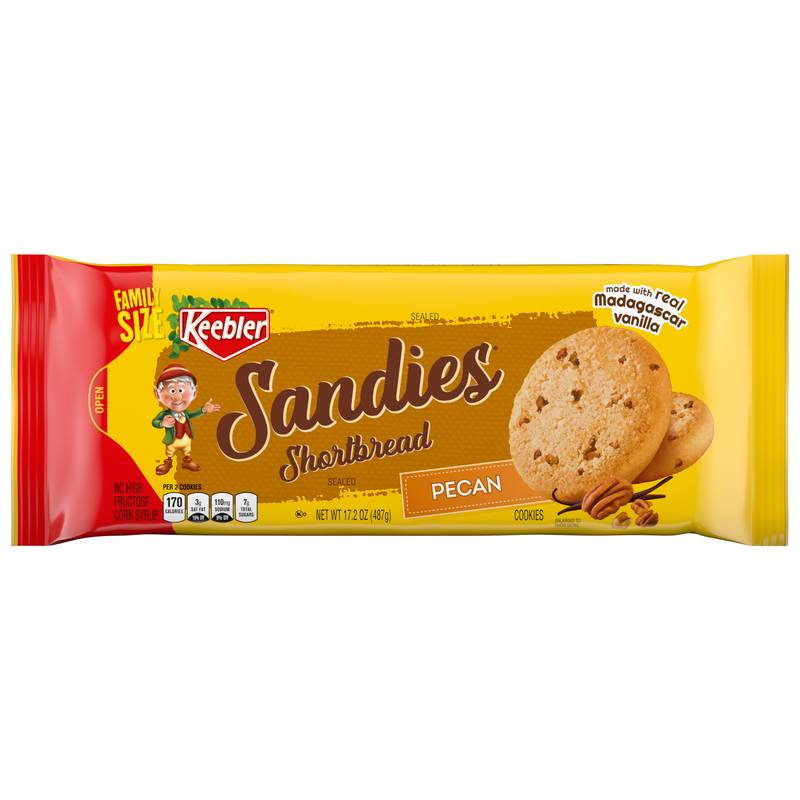 Keebler Sandies Shortbread with Pecans Cookies 17.2oz