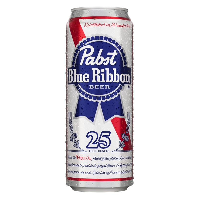 Pabst Blue Ribbon Single 25oz Can 4.6% ABV