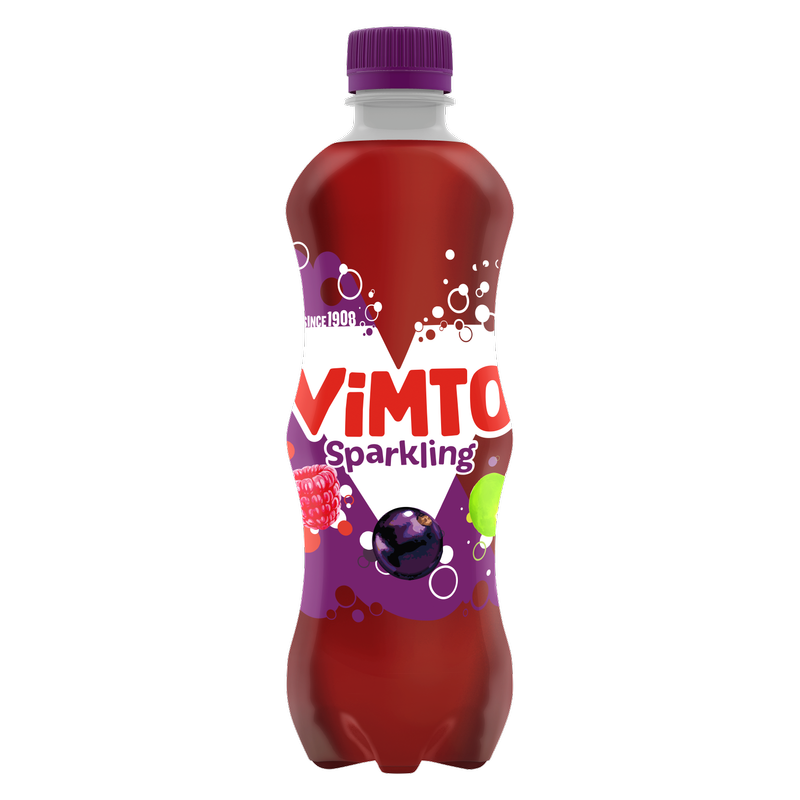 Vimto Original Real Fruit Fizzy Drink, 500ml