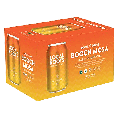 Local Roots Hard Kombucha Booch-Mosa 6pk 12oz Can