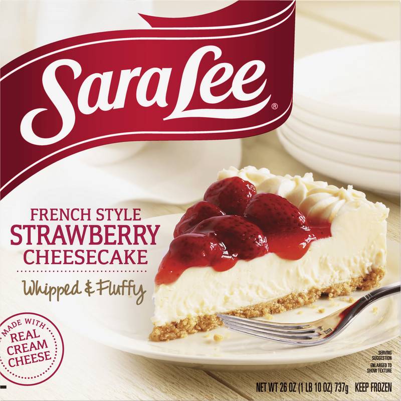 Sara Lee French Style Strawberry Cheesecake