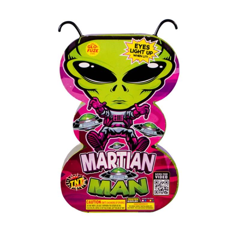 Martian Man Sparkler Fountain