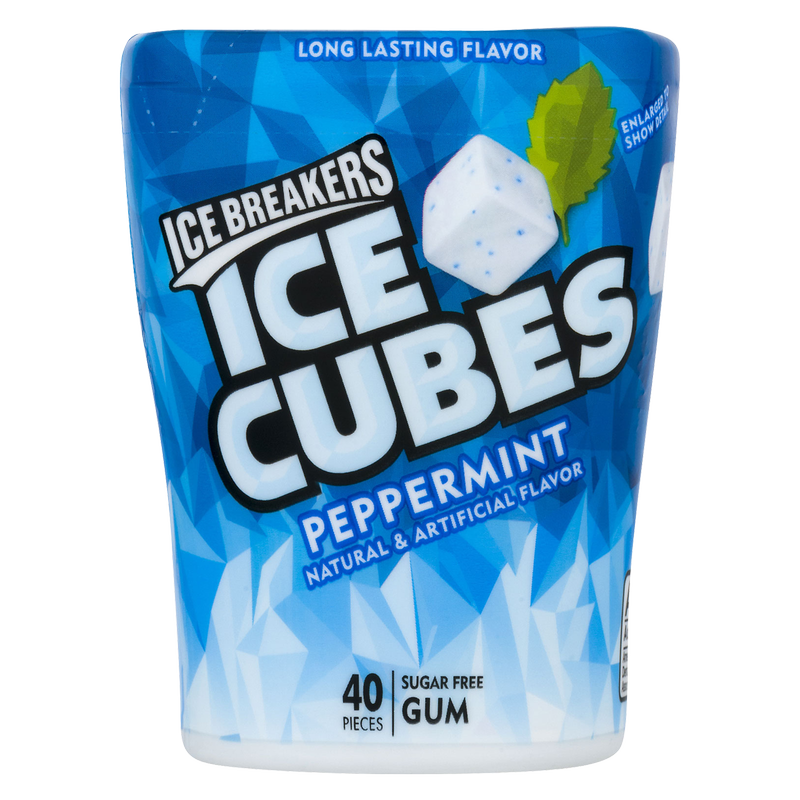 Ice Breakers Ice Cubes Peppermint Bottle