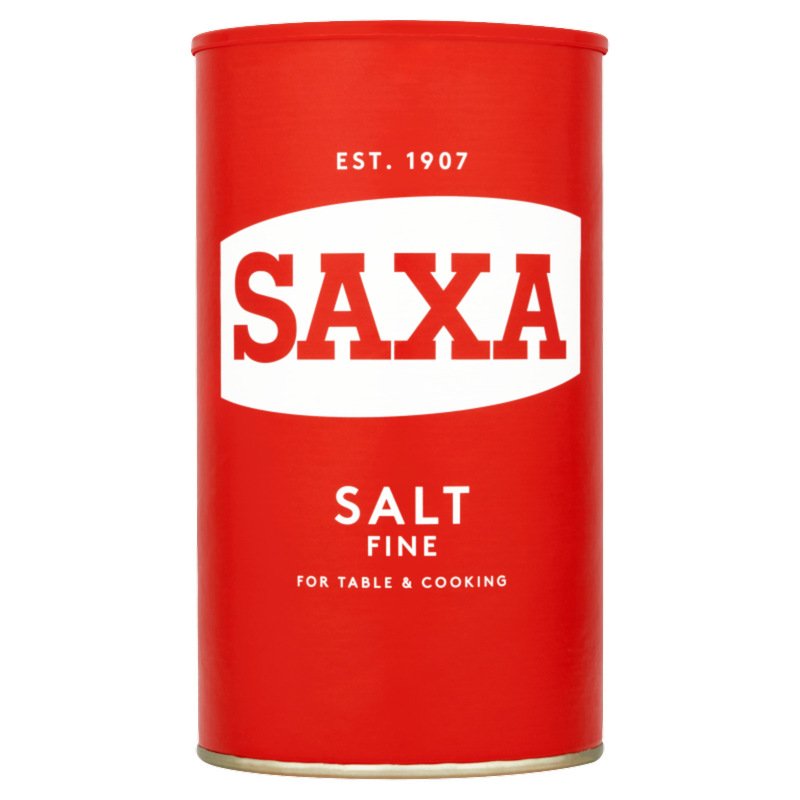 Saxa Fine Salt Drum, 750g