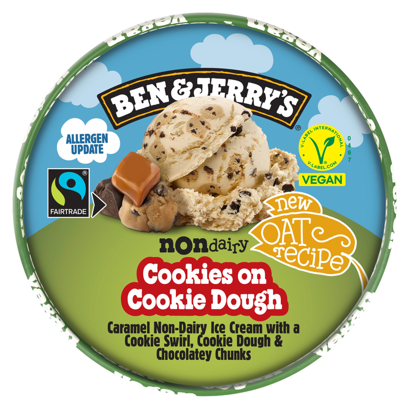 Ben & Jerry's Non Dairy Cookies on Cookie Dough, 465ml