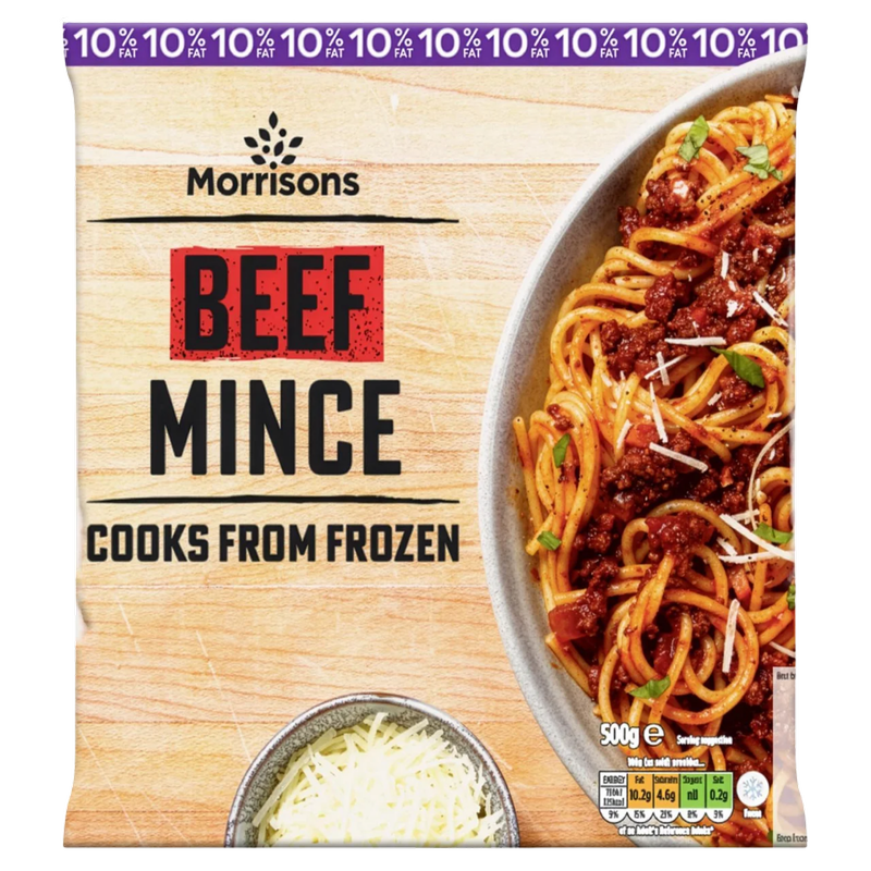 Morrisons Lean Beef Mince, 500g