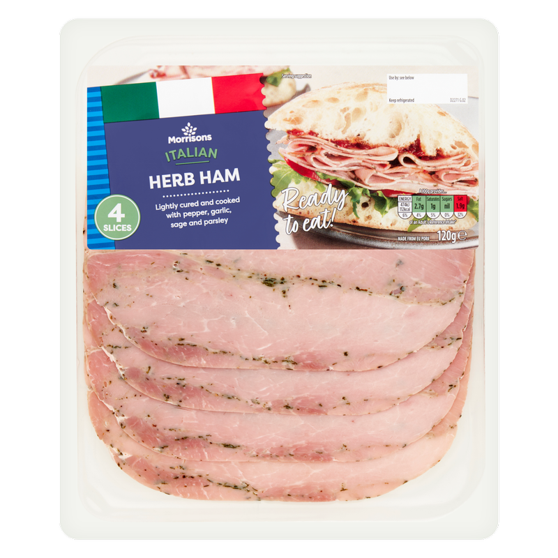 Morrisons Italian Herb Ham, 120g