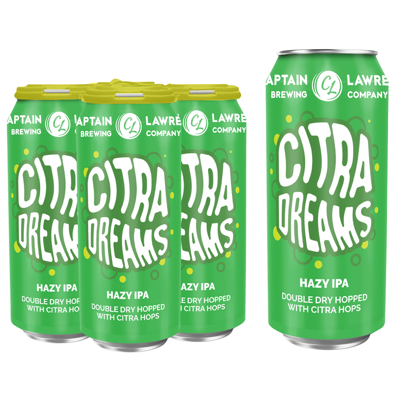 Captain Lawrence Brewing Co Citra Dreams Hazy IPA 4pk 16oz Can 7.0% ABV