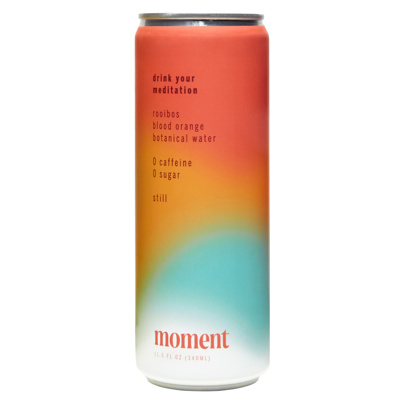 Moment Rooibos Blood Orange 11.5oz Can