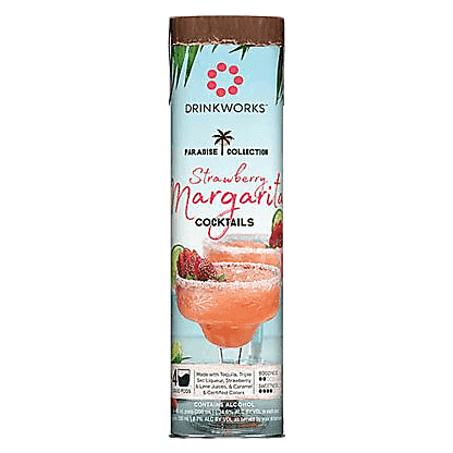 Drinkworks Paradise Collection Strawberry Margarita 4pk 50ml