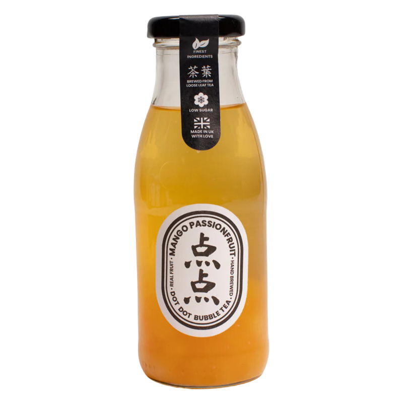 Dot Dot Mango Passionfruit Bubble Tea, 250ml