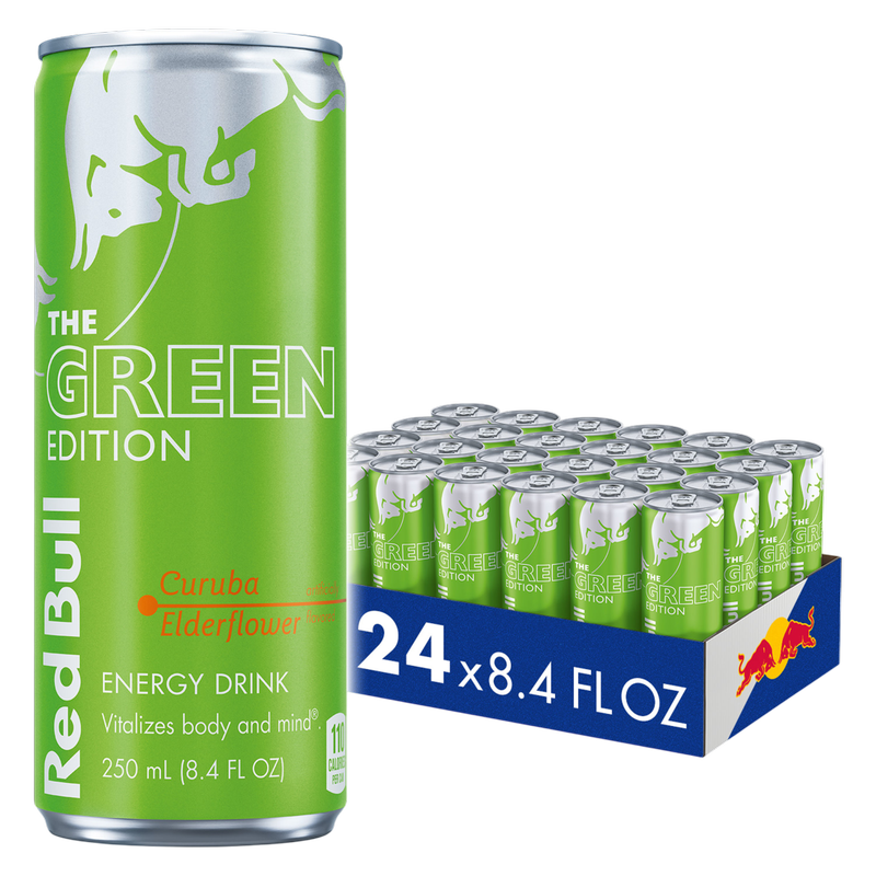 Red Bull Summer Edition Curuba Elderflower Energy Drink 24pk 8.4oz Can