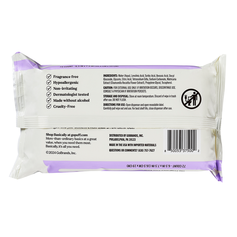 Basically 216ct Baby Wipes (3 pack)