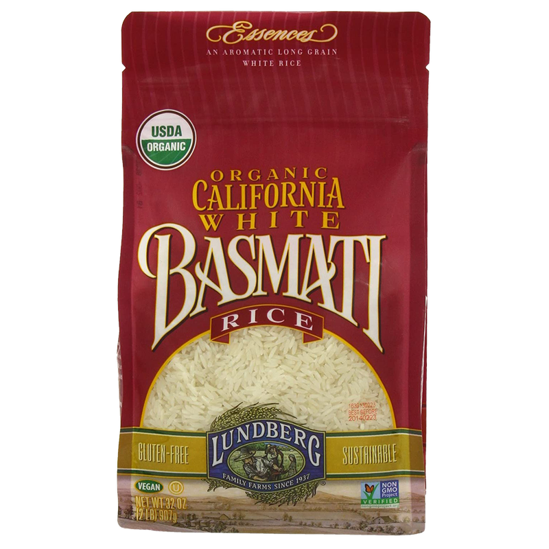 Lundberg Family Farms Organic California White Basmati Rice 32oz