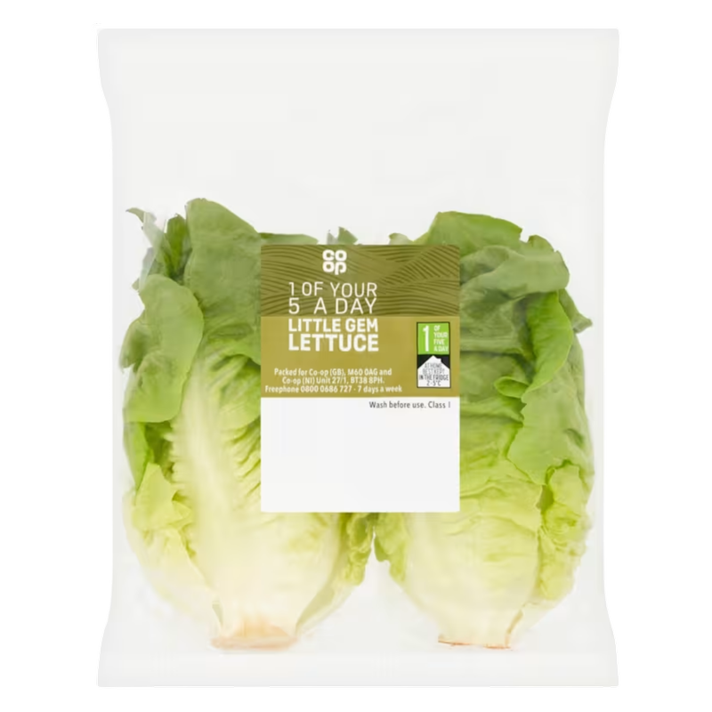 Co-op Little Gem Lettuce, 2pcs