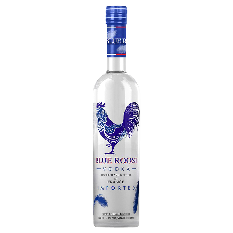 Blue Roost Vodka 750ml (80 Proof)