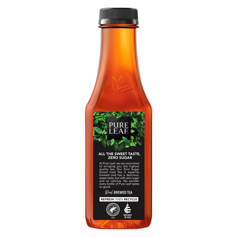 Pure Leaf Zero Sugar Real Brewed Tea Sweet Tea 18.5 Fl Oz