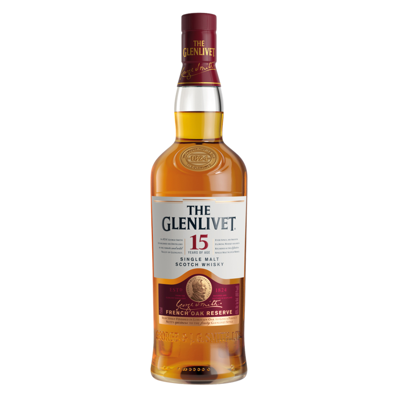 Glenlivet 15 Year Scotch 750 ml
