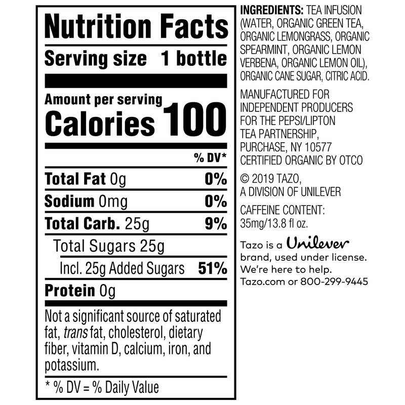 Tazo Organic Green Tea 13.8 oz