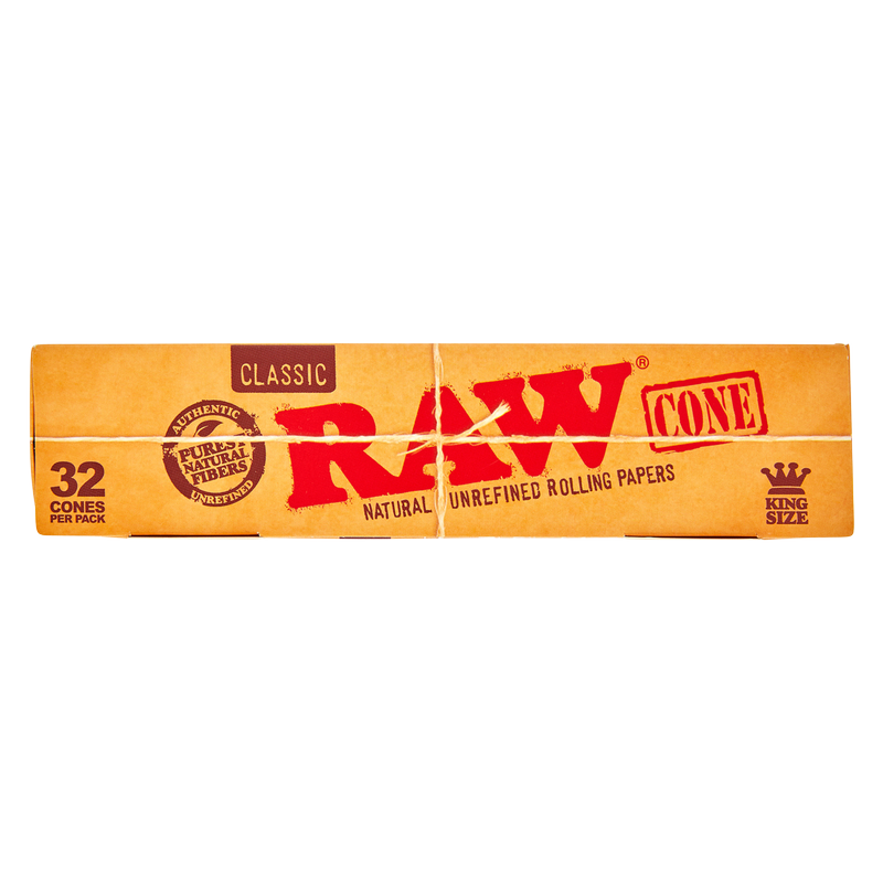 Raw Pre-Rolled Cones King Size 32ct