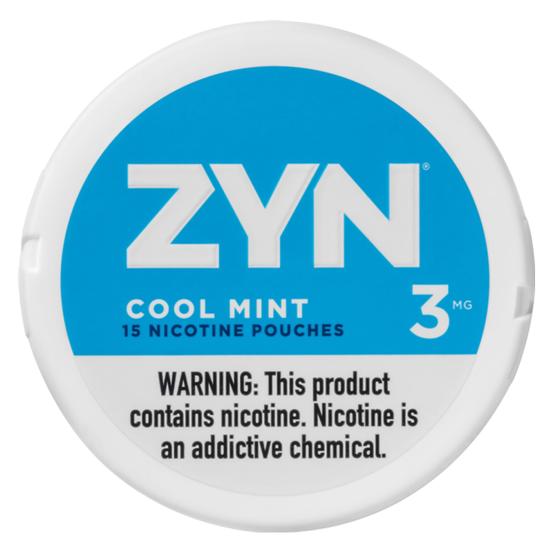 ZYN Nicotine Pouches Cool Mint 3mg Tin