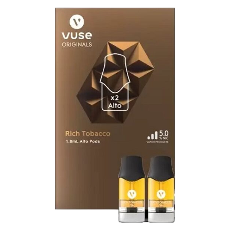Vuse Alto E-cigarette Pod Rich 5% Nicotine 2ct