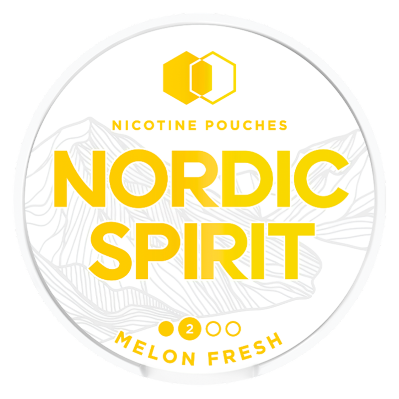 Nordic Spirit Nicotine Pouches Melon Regular (6mg), 20pcs