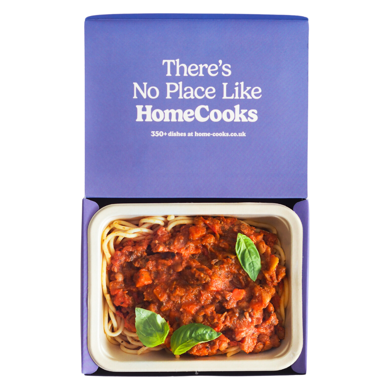 HomeCooks Spaghetti Lentil Bolognese - by Chef Kate, 375g