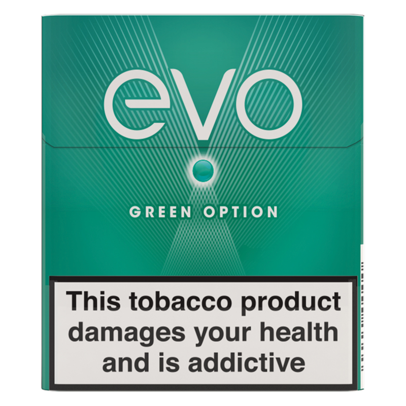 Evo Tobacco Sticks Green Option GB, 20pcs