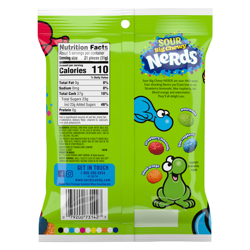 Nerds Big Chewy Sour Candy 6oz